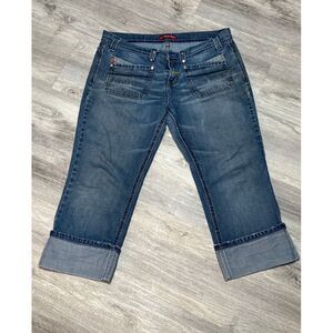 U.S Polo ASSN cuffed vintage capri‎ jeans size 13/14